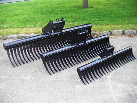 mini excavator land rake|mini excavator rake for sale.